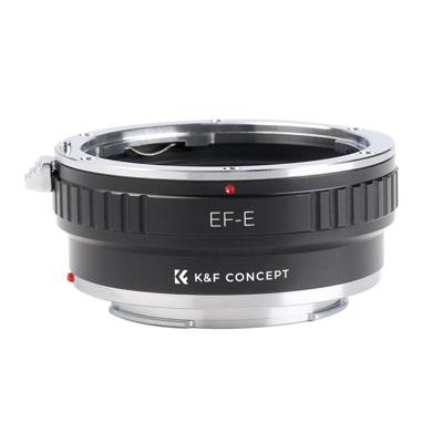 K&F Concept lensadapter Canon EOS (EF/EF-S) naar Sony E-mount camera's