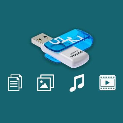 Philips USB 3.0 512GB Vivid Edition Blue Philips USB 3.0 512GB Vivid Edition Blue