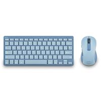 Toetsenbord en muis NGS FANTASYKITBLUE Qwerty Spaans Blauw Roze - thumbnail