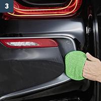 SONAX reinigingsspons "microfaserpflegepad" plastic care pad 417200 - thumbnail