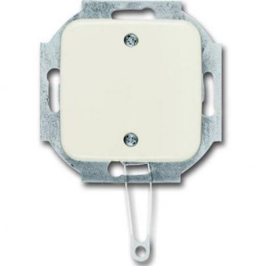 Busch-Jaeger trekschakelaar met inzetplaat creme