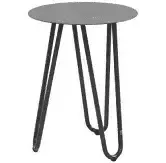 Cool side table 42 cm. Ø H 45 cm. - antraciet | 4 Seasons Outdoor Cool side table 42 cm. Ø H 45 cm. - antraciet | 4 Seasons Outdoor