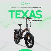 Elektrische Fiets Youin BK1201 TEXAS II 250 W 10400 mAh 20" - thumbnail