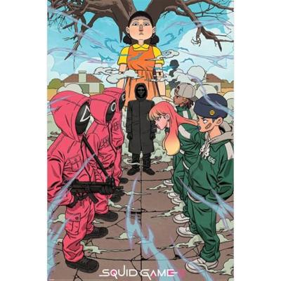 Poster Squid Game - 3 Bazbon 61x91,5cm Poster Squid Game - 3 Bazbon 61x91,5cm