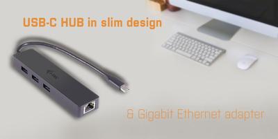 USB-HUB i-Tec C31GL3SLIM