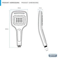 Cornat Doucheset Dida 3S Chroom - TECB3434 - thumbnail