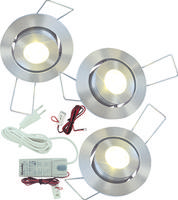 Klemko Kit1 met 3x Venice XPG LED-spot warm wit LED0700 - thumbnail