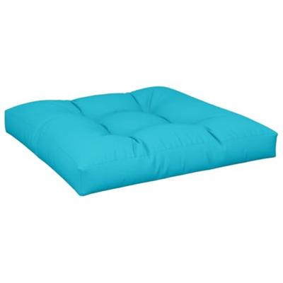 VidaXL Palletkussen 80x80x12 cm stof turquoise - thumbnail