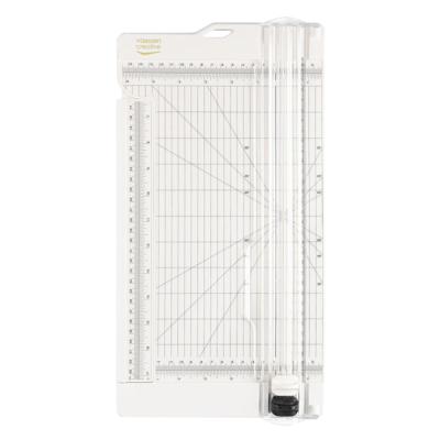 Vaessen Creative • papiersnijder met rilfunctie 15x30,5cm offwhite