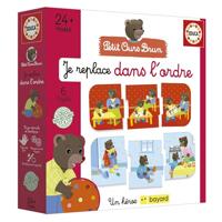 Leerspel - EDUCA - Ik associeer logische reeksen - Kleine bruine beer - thumbnail