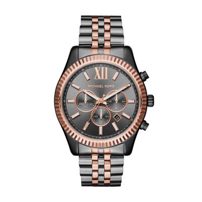 Horlogeband Michael Kors MK8561 Staal Antracietgrijs 22mm Horlogeband Michael Kors MK8561 Staal Antracietgrijs 22mm