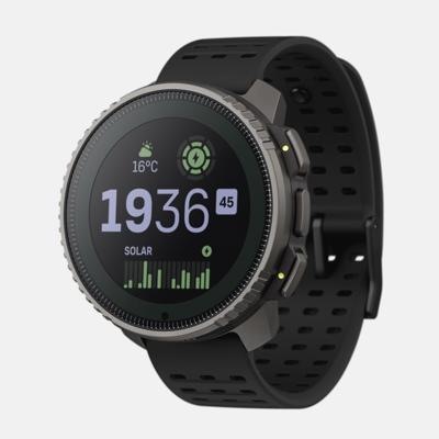Suunto Vertical Titanium Solar Black sport horloge met zonne-energie