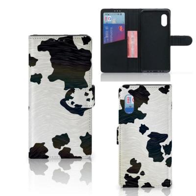 Samsung Xcover Pro | Telefoonhoesje | Met pasjeshouder | Koeienvlekken Samsung Xcover Pro | Telefoonhoesje | Met pasjeshouder | Koeienvlekken
