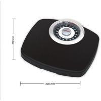 Little Mechanical Pester-Person Balance 8400 Comfort 180, 180 kg / 1 kg, groot scherm, compact, zwart en chroom - thumbnail