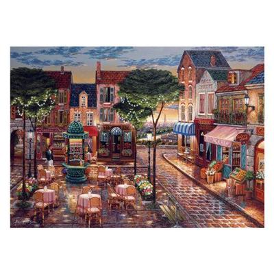 Ravensburger legpuzzel geschilderd parijs, 1000st. Ravensburger legpuzzel geschilderd parijs, 1000st.