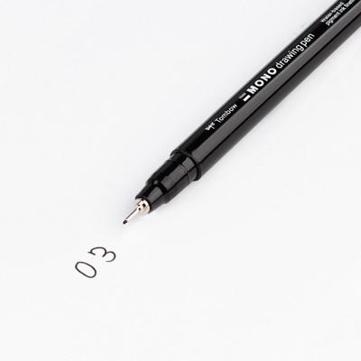 Tombow • fineliner mono drawing pen, line width 03 (approx. 0.35 mm), black