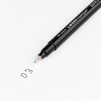Tombow • fineliner mono drawing pen, line width 03 (approx. 0.35 mm), black - thumbnail