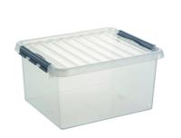 Sunware Q-line opbergbox 36L transparant - thumbnail