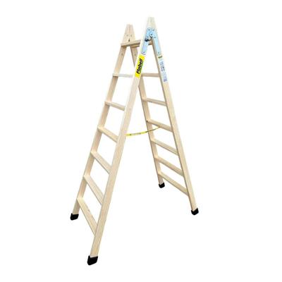 Inklapbare ladder Plabell BLD-7 Hout 190 cm