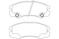 Remblokken set 2325001 - thumbnail