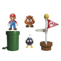 Super Mario Action Figure Set - Acorn Plains Diorama - thumbnail