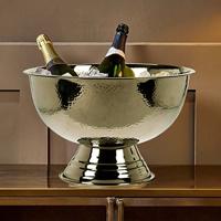 Diversen Champagnekoeler wijnkoeler ijskoeler champagne-emmer zilver - thumbnail