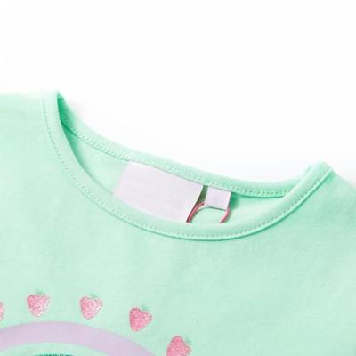 Kindershirt 92 felgroen