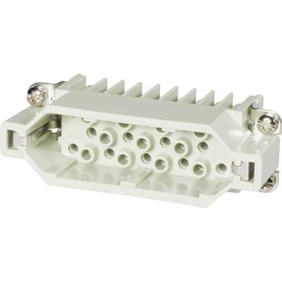 HARTING 09210253001 Pin-inzetstuk Han® D 25 + PE Crimpen 1 stuk(s)