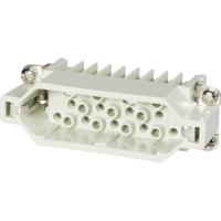 HARTING 09210253001 Pin-inzetstuk Han® D 25 + PE Crimpen 1 stuk(s) - thumbnail