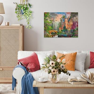 Ravensburger - Puzzel voor volwassenen - Puzzel van 1000 stukjes - Terracotta Manor - Vanaf 14 jaar - Puzzel van topkwaliteit - 12001717