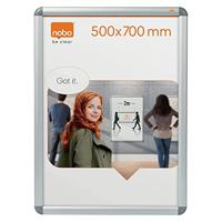 Kliklijst Nobo Premium Plus 70x50cm aluminium - thumbnail