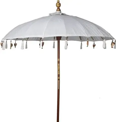 Parasol Bali White d185h260cm - Class B