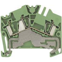 Weidmüller 1772090000-1 Aardingsklem Spanveer Groen-geel 1 stuk(s) - thumbnail