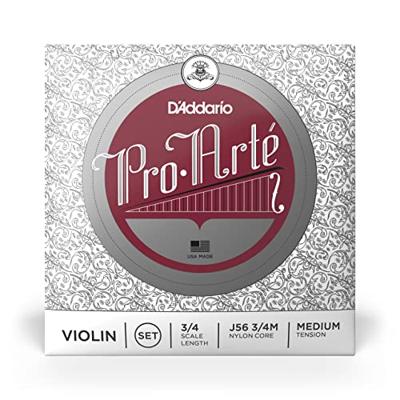 D&apos;Addario J56 3/4M Pro-Arté Violin String Set 3/4 Scale,Medium Tension Vioolsnarenset - thumbnail