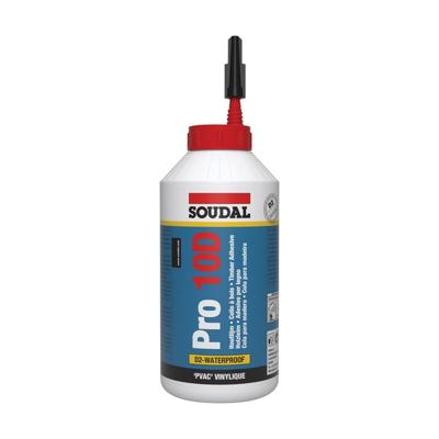 Soudal Witte Houtlijm Pro10D, flacon 750gr. - 108768