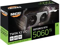INNO3D GeForce RTX 5060 Ti TWIN X2 OC NVIDIA 16 GB GDDR7 - thumbnail