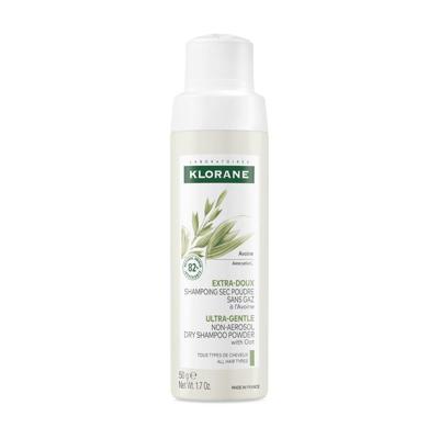 Klorane Extra Zachte Droogshampoo met Havermelk Alle Haartypes 50g