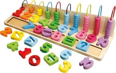 Vedes Spielmaus houten rekenhulp in leuke kleuren