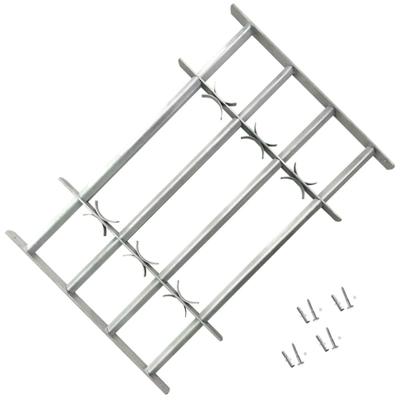 VidaXL Raambeveiliging verstelbaar met 4 dwarsstangen 700-1050 mm VidaXL Raambeveiliging verstelbaar met 4 dwarsstangen 700-1050 mm