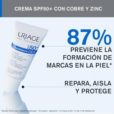 Uriage Bariéderm Cica-Crème SPF50+ 40ml