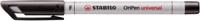 STABILO ohpen universal - non permanent marker - zwart - thumbnail