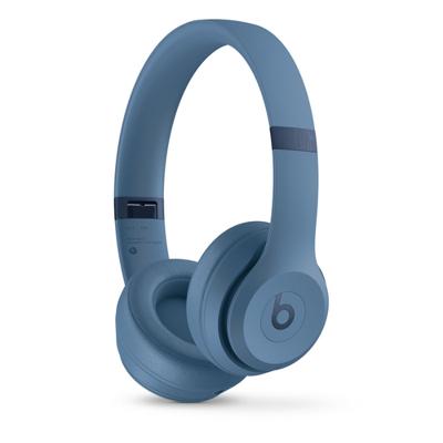Beats Solo 4 — draadloze Bluetooth on-ear-koptelefoon, Appel en Android compatibel, 50 uur luistertijd – Listeenblauw