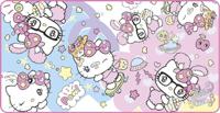 Gaming muismat - KONIX - Hello Kitty - XXL 90 x 46 cm - Antislip microvezel oppervlak - Rubber - thumbnail