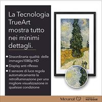 Meural Canvas II MC327WL Smart Art HD Digital Canvas, 48 x 74 cm (wit frame, 27 inch, schilderijen en foto's gereproduceerd in levensechte details, Wi-Fi met app, door NETGEAR) - thumbnail