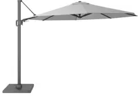 Zweefparasol arizona t2 350cm lichtgrijs - thumbnail
