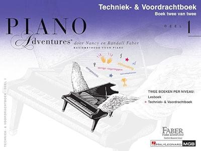 Hal Leonard Piano Adventures: Techniek & Voordrachtboek Deel 1 Nederlandstalige editie
