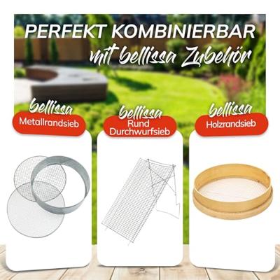Compostbak hout/metaal 100 x 100 x 100 - thumbnail