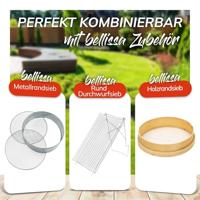 Compostbak hout/metaal 100 x 100 x 100 - thumbnail