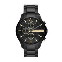 Horlogeband Armani Exchange AX2164 Staal Zwart 22mm - thumbnail