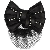 Mondoni haarstrik blingbling zwart - thumbnail